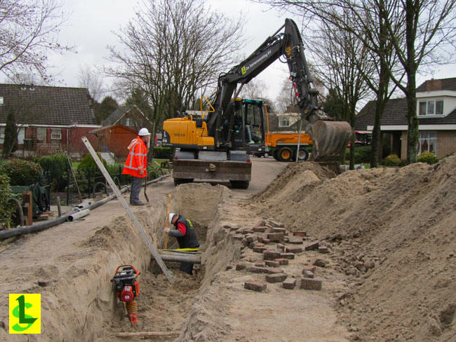 Aanleg HWA-riolering Noordwolde