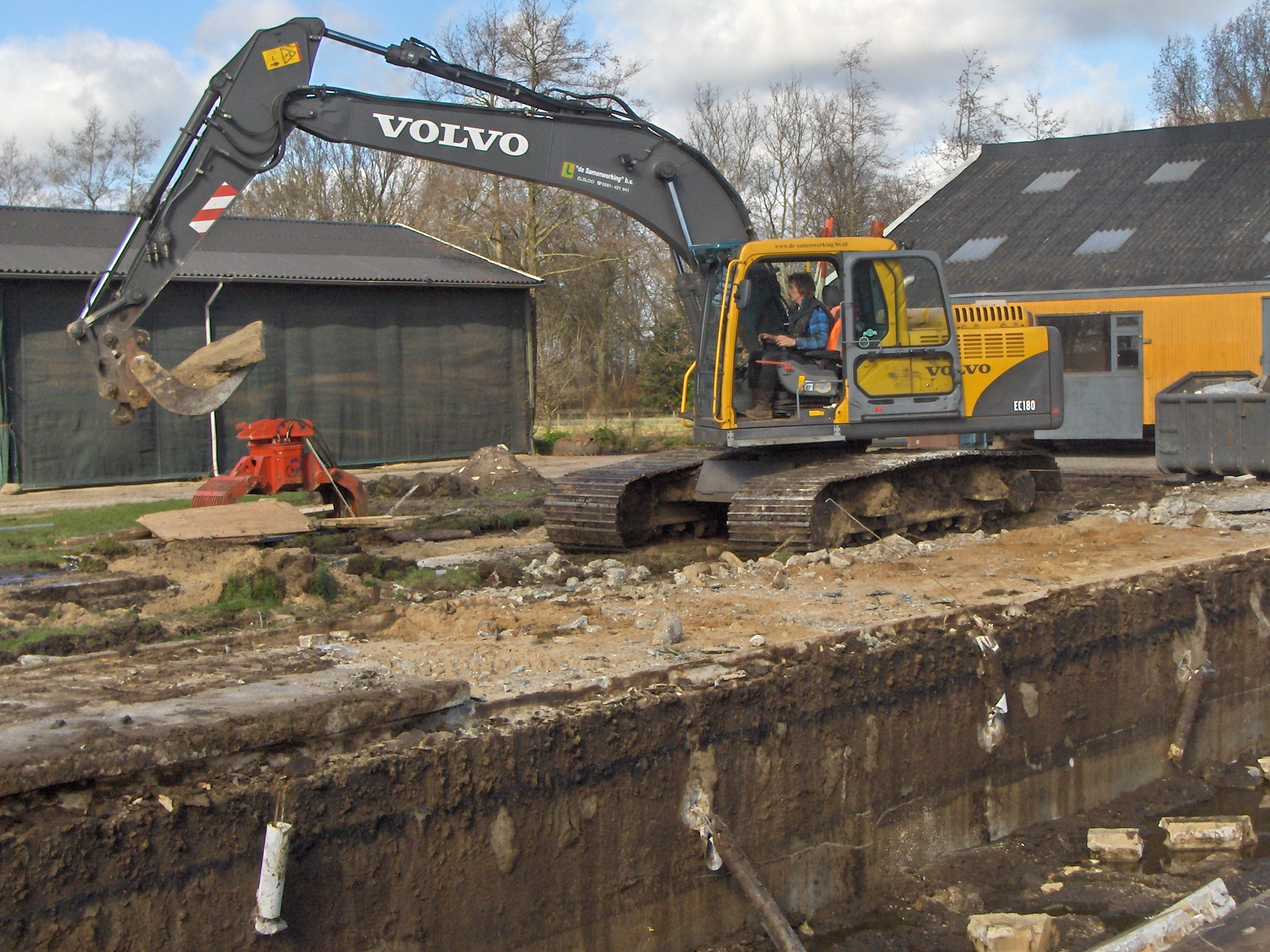 Sloop en grondwerk Wapserveen