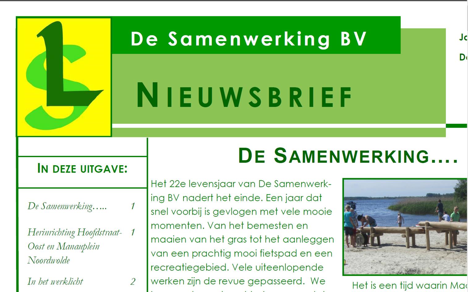 Nieuwsbrief december 2015