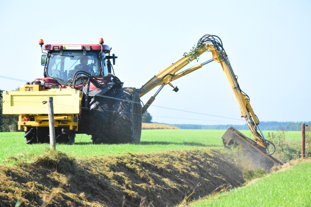 klepelen bermen en talud